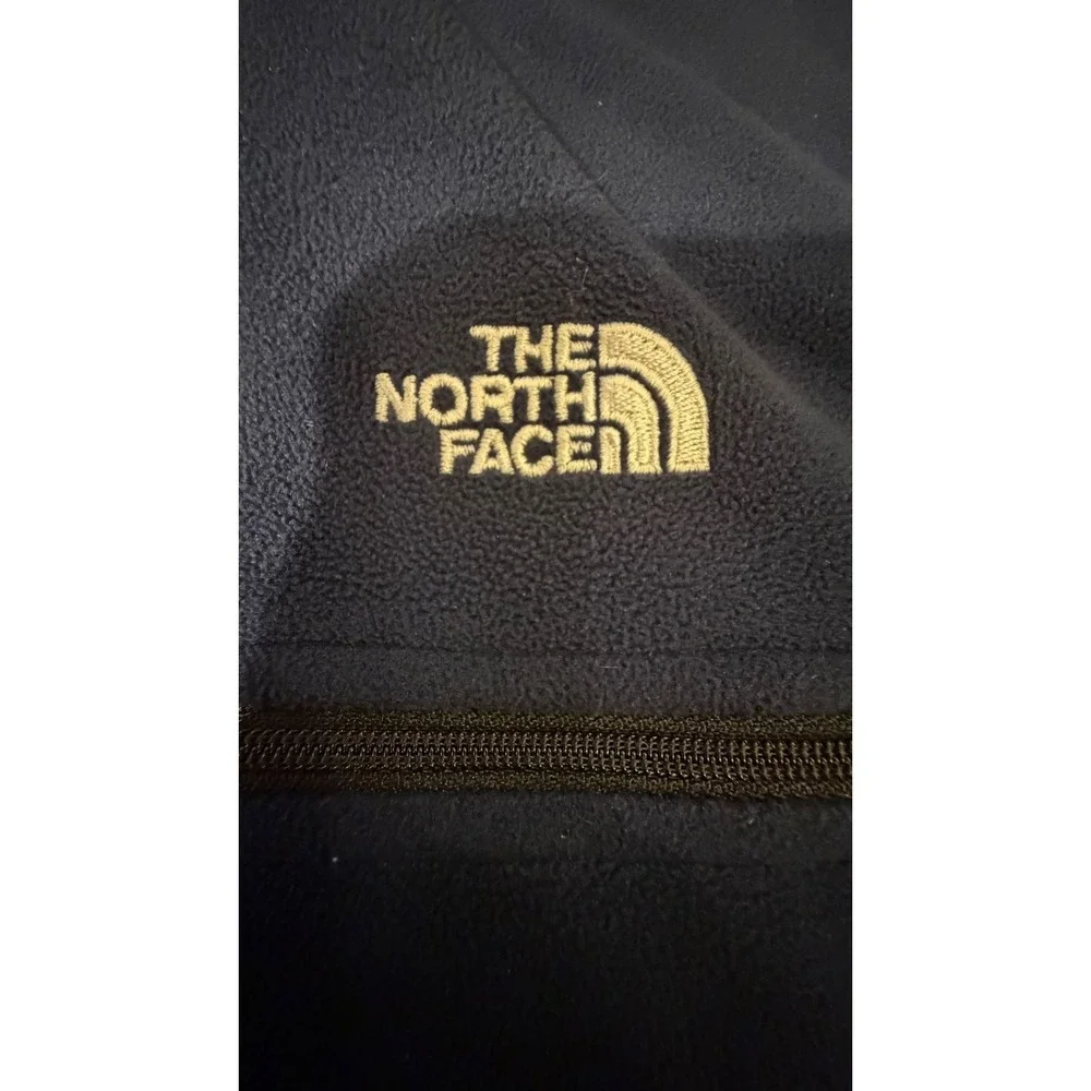The North Face Men's XL Navy 1/4 Zip Fleece Pullover Chest Zip Pocket Jacket